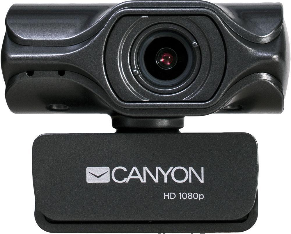 Камера Web Canyon CNS-CWC6N черный 3.2Mpix (2560x1440) USB2.0 с микрофоном для ноутбука