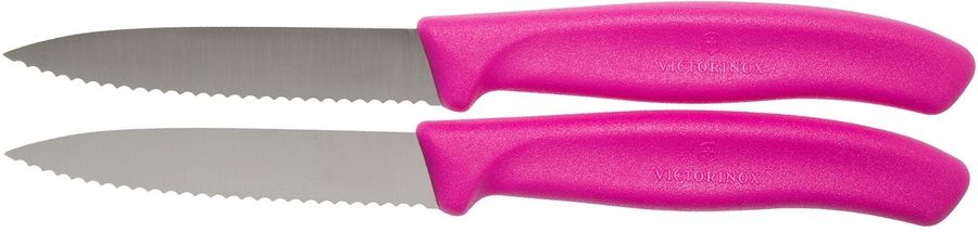 Набор ножей кухон. Victorinox Paring Knife (6.7636.L115B) компл.:2предм. розовый блистер