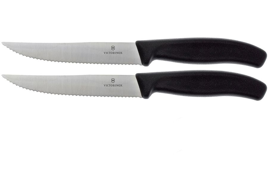 Набор ножей Victorinox Swiss Classic (6.7933.12B) для стейка компл.:2предм. черный блистер