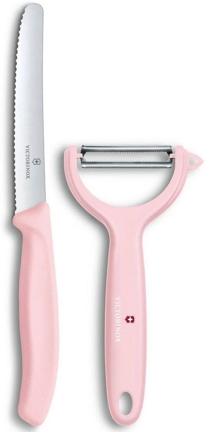 Набор ножей кухон. Victorinox Paring Knife Set (6.7116.23L52) компл.:1предм. овощеч. розовый карт.коробка