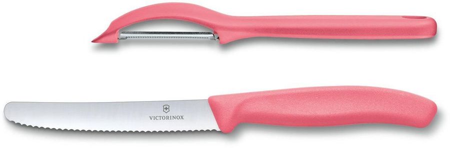 Набор ножей кухон. Victorinox Paring Set (6.7116.21L12) компл.:1предм. овощеч. красный карт.коробка