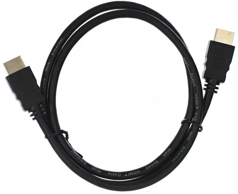 Кабель соединительный аудио-видео Premier Telecom HDMI (m)/HDMI (m) 1м. позолоч.конт. черный (TCG200-1M)