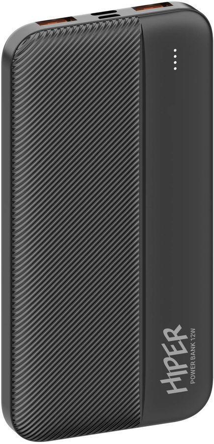 Мобильный аккумулятор Hiper SM10000 10000mAh 2.4A черный (SM10000 BLACK)