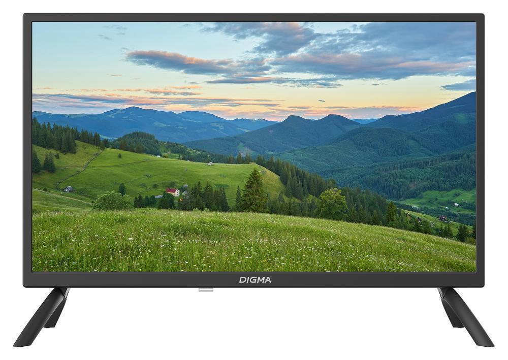 Телевизор LED Digma 24" DM-LED24MBB21 черный HD 60Hz DVB-T DVB-T2 DVB-C DVB-S DVB-S2 USB