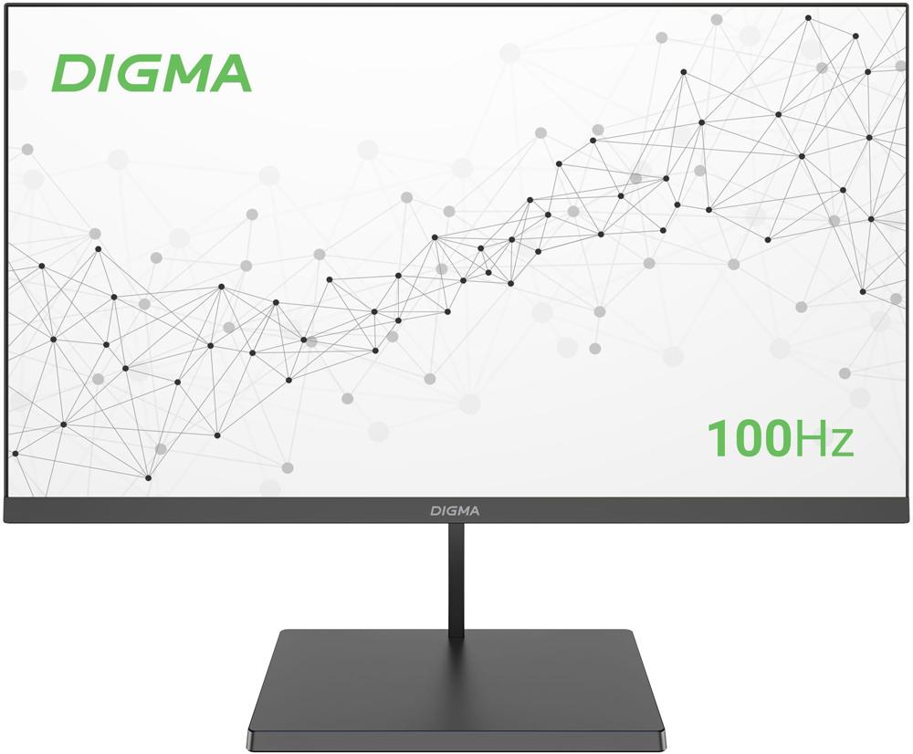 Монитор Digma 27" Progress 27A501F черный VA LED 5ms 16:9 HDMI матовая 300cd 178гр/178гр 1920x1080 100Hz FreeSync VGA FHD