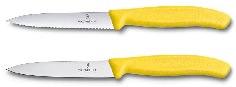 Набор ножей кухон. Victorinox Swiss Classic (6.7796.L8B) компл.:2предм. желтый блистер