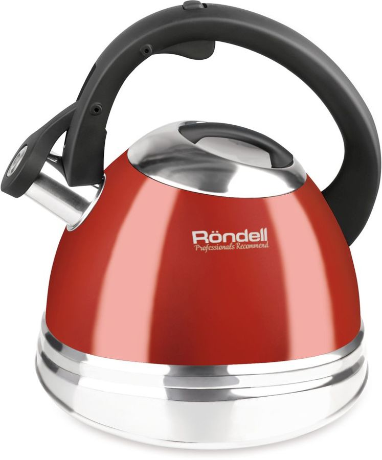 Чайник металлический Rondell Fiero 3л. красный (0498-RD-01)