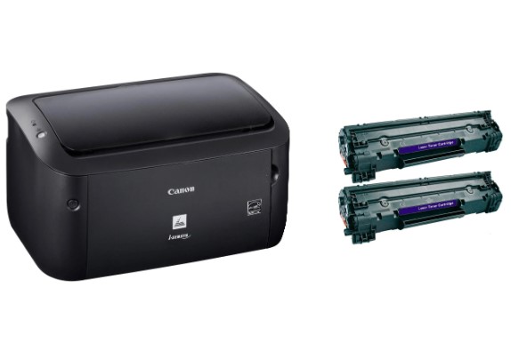 Принтер лазерный Canon i-Sensys LBP6030B bundle A4 черный (в комплекте: + картридж)