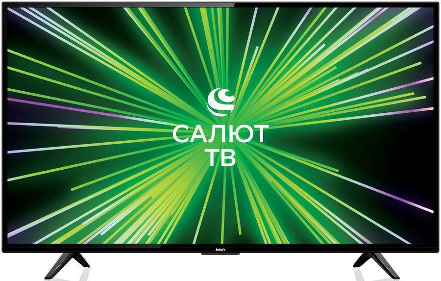 Телевизор LED BBK 43" 43LEX-7387/FTS2C Салют ТВ черный FULL HD 50Hz DVB-T2 DVB-C DVB-S2 WiFi Smart TV (RUS)