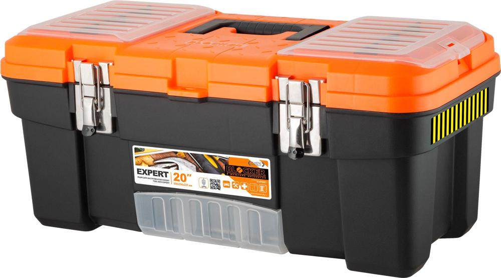 Ящик для инструментов Blocker Expert BR3931 4отд. черный/оранжевый (BR3931ЧРОР)