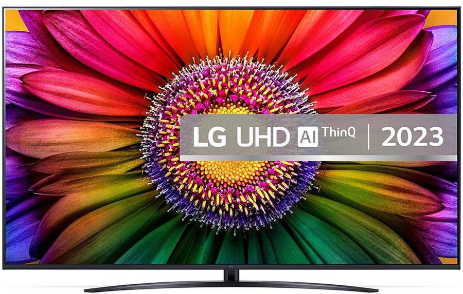 Телевизор LED LG 75" 75UR81006LJ.ARUB черный 4K Ultra HD 50Hz DVB-T DVB-T2 DVB-C DVB-S DVB-S2 USB WiFi Smart TV