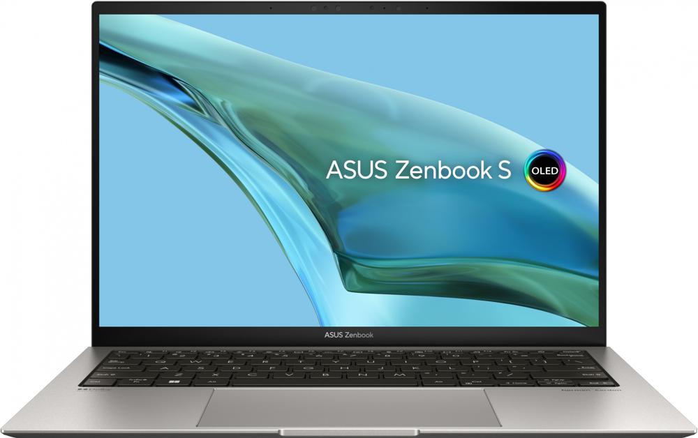 Ноутбук Asus Zenbook S UX5304VA-NQ227W Core i7 1355U 16Gb SSD1Tb Intel Iris Xe graphics 13.3" OLED 3K (2880x1800) Windows 11 Home grey WiFi BT Cam Bag (90NB0Z92-M00DE0)
