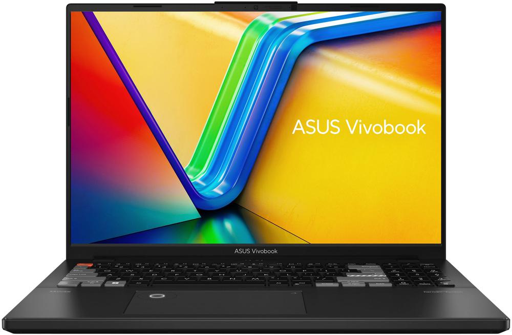 Ноутбук Asus Vivobook Pro 16X OLED K6604JV-MX112W Core i7 13700HX 16Gb SSD1Tb NVIDIA GeForce RTX4060 8Gb 16" OLED 3.2K (3200x2000) Windows 11 Home black WiFi BT Cam (90NB1102-M00540)