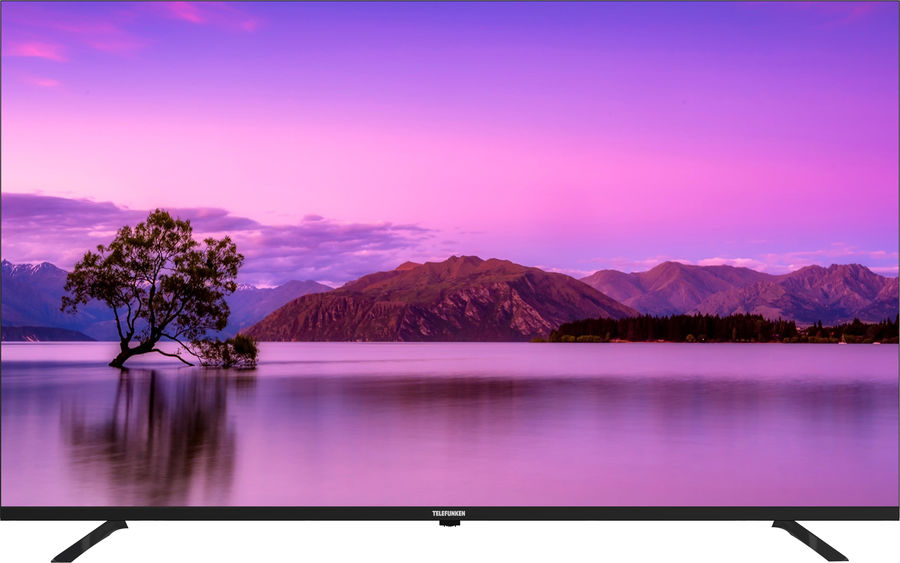 Телевизор LED Telefunken 50" TF-LED50S14T2SU(черный)\H Frameless черный 4K Ultra HD 60Hz DVB-T DVB-T2 DVB-C DVB-S DVB-S2 USB WiFi Smart TV