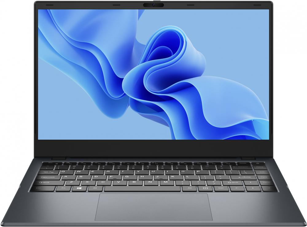 Ноутбук Chuwi GemiBook Xpro N-series N100 8Gb SSD256Gb Intel UHD Graphics 14.1" IPS FHD (1920x1080) Windows 11 Home grey WiFi BT Cam 5000mAh (1746155)