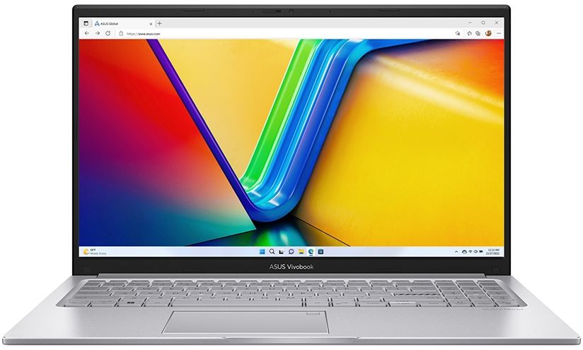Ноутбук Asus Vivobook 15 X1504ZA-BQ501 Core i5 1235U 8Gb SSD512Gb Intel Iris Xe graphics 15.6" IPS FHD (1920x1080) noOS silver WiFi BT Cam (90NB1022-M00R90)