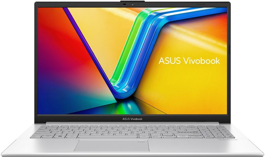 Ноутбук Asus Vivobook Go E1504GA-BQ149 N-series N200 8Gb eMMC256Gb Intel UHD Graphics 15.6" IPS FHD (1920x1080) noOS silver WiFi BT Cam (90NB0ZT1-M005Z0)