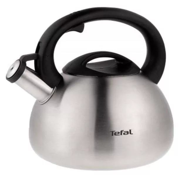 Чайник металлический Tefal C7921024 2.5л. серебристый (2100093085)