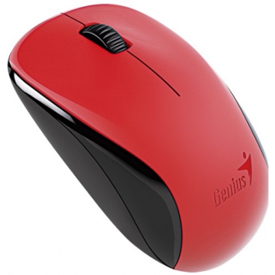 Мышь беспроводная Genius Wireless BlueEye Mouse NX-7000 Red USB 3btn+Roll
