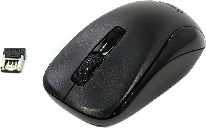 Мышь беспроводная Genius Wireless BlueEye Mouse NX-7005 Black USB 3btn+Roll