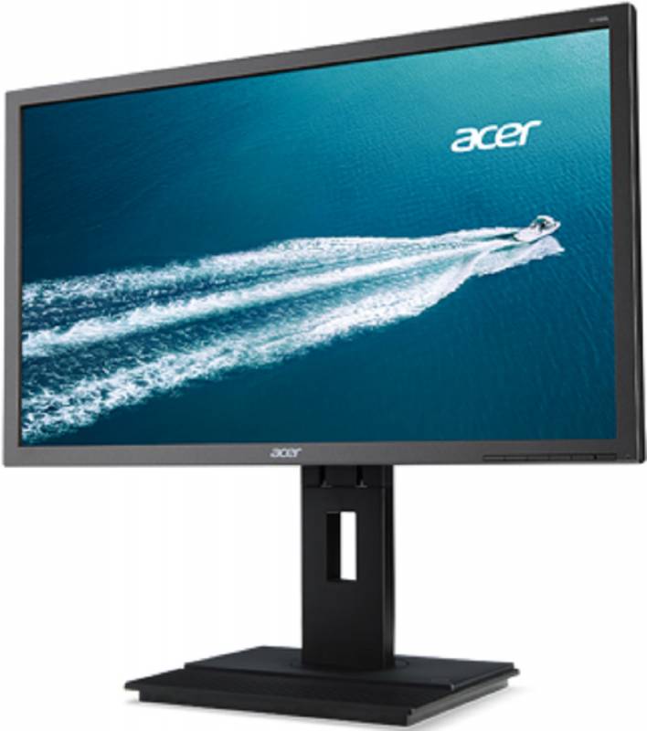 Монитор Acer 23.8" B246HYLAymidr черный IPS LED 6ms 16:9 DVI HDMI M/M матовая HAS Pivot 250cd 178гр/178гр 1920x1080 D-Sub FHD 6.4кг