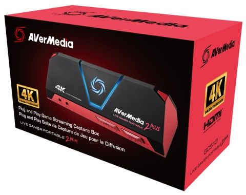 Карта видеозахвата Avermedia LIVE GAMER PORTABLE 2 Plus GC513 внешний HDMI