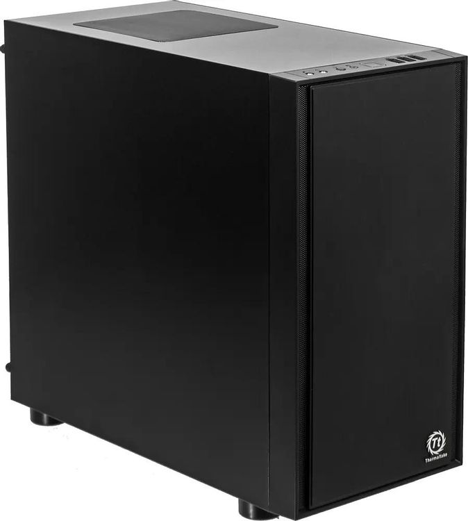 Корпус Thermaltake Versa H17 черный без БП mATX 2xUSB2.0 1xUSB3.0 audio bott PSU