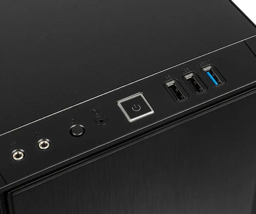 Корпус Thermaltake Versa H17 черный без БП mATX 2xUSB2.0 1xUSB3.0 audio bott PSU