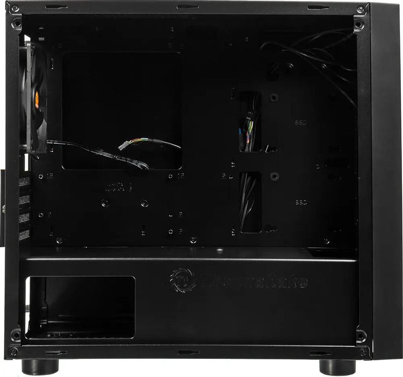 Корпус Thermaltake Versa H17 черный без БП mATX 2xUSB2.0 1xUSB3.0 audio bott PSU
