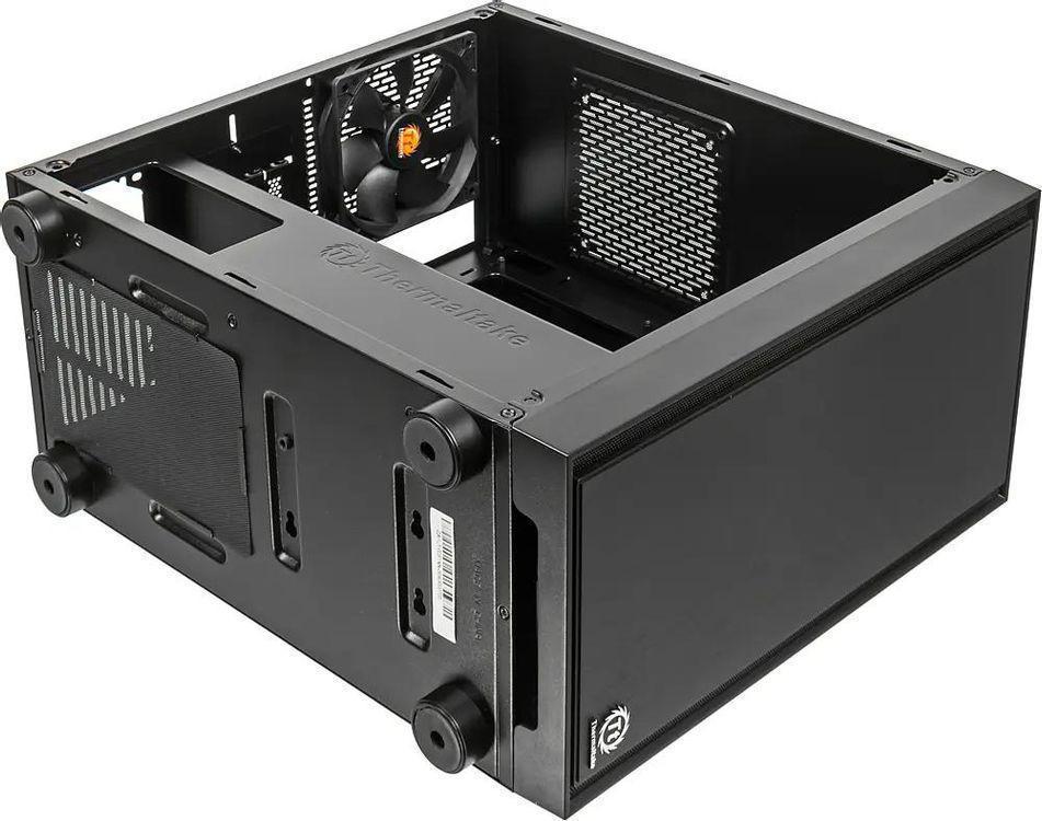 Корпус Thermaltake Versa H17 черный без БП mATX 2xUSB2.0 1xUSB3.0 audio bott PSU