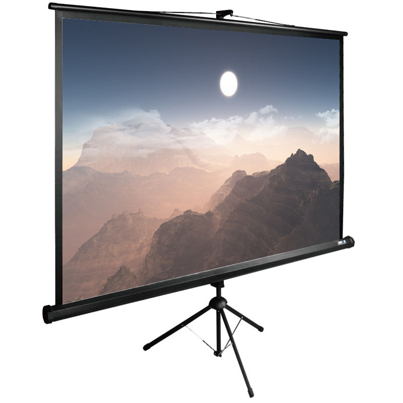 Экран Cactus 180x180см TriExpert CS-PSTE-180x180-BK 1:1 напольный рулонный черный