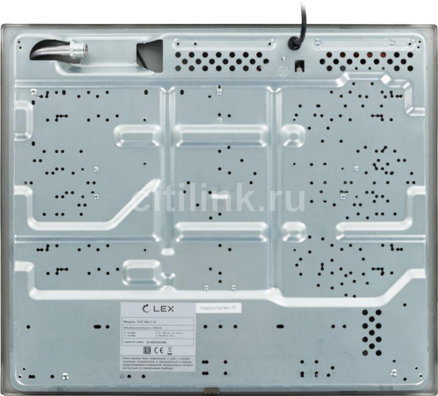 Газовая варочная поверхность Lex GVE 643C IV слоновая кость