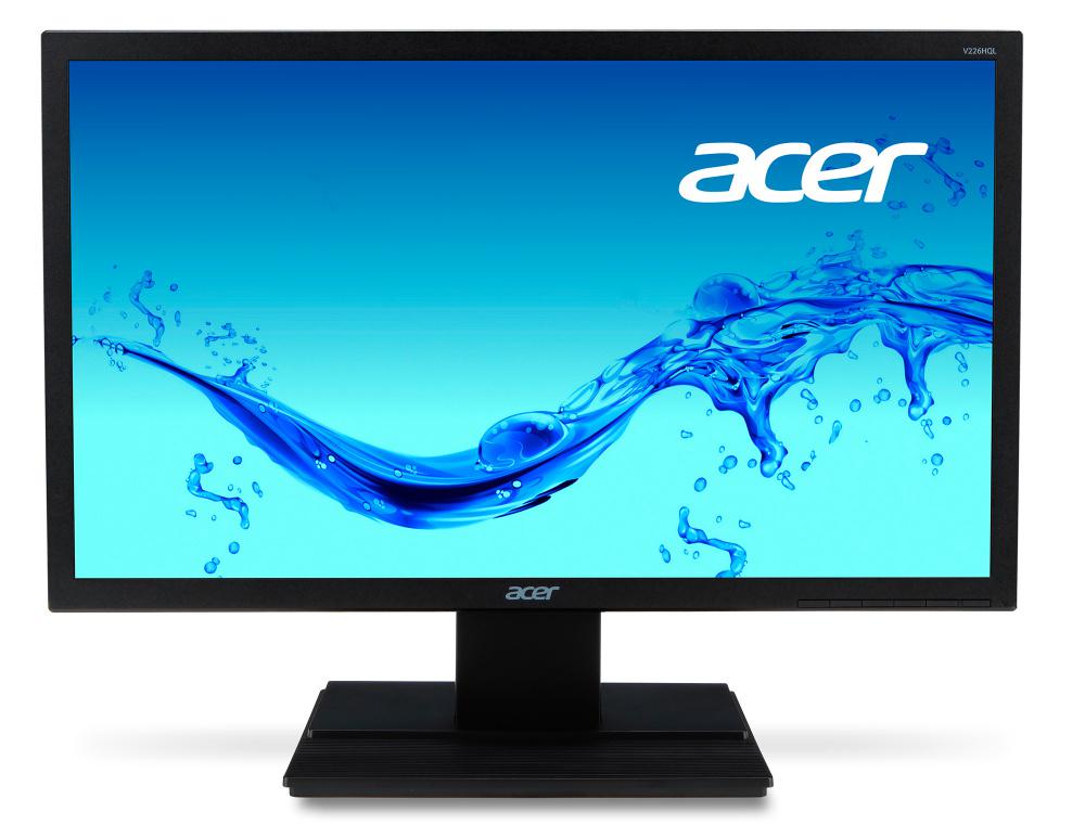 Монитор Acer 21.5" V226HQLBb черный TN+film LED 16:9 матовая 200cd 90гр/65гр 1920x1080 75Hz VGA FHD 3.20кг