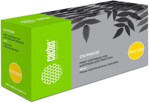 Картридж лазерный Cactus CS-PH3330 106R03621 черный (8500стр.) для Xerox Phaser 3330/WC 3335