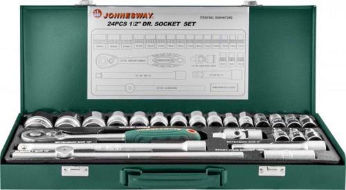 Набор инструментов Jonnesway S04H4724S 24 предмета (жесткий кейс)