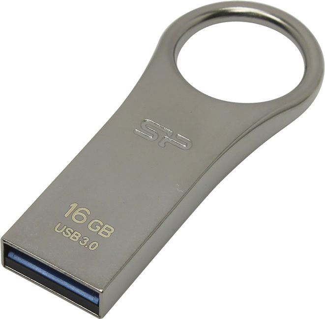 Флеш Диск Silicon Power 16Gb Jewel J80 SP016GBUF3J80V1T USB3.0 серый