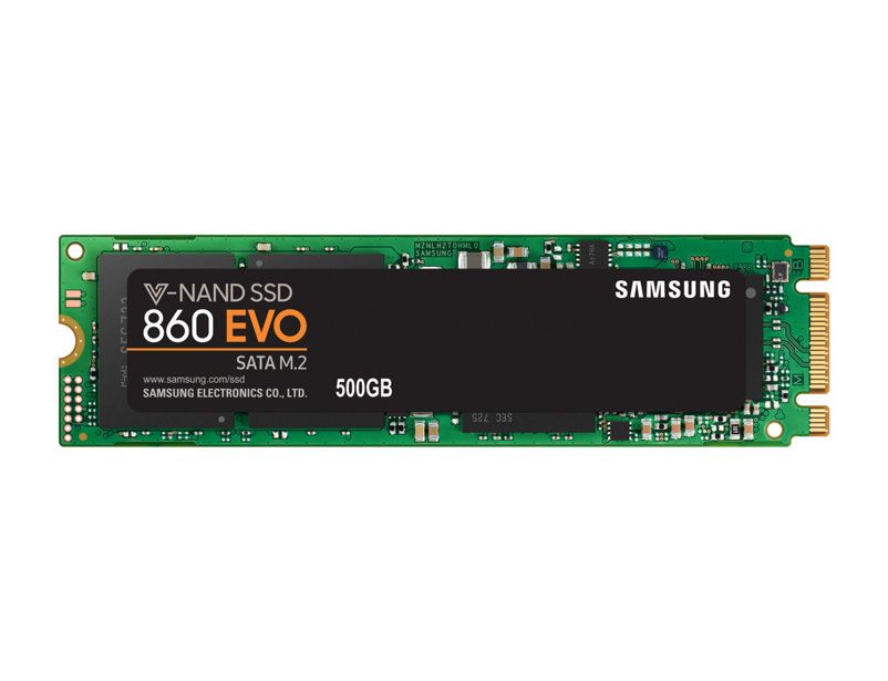 Накопитель SSD Samsung SATA III 500Gb MZ-N6E500BW 860 EVO M.2 2280