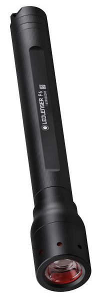 Фонарь ручной Led Lenser P6 черный лам.:светодиод. 200lx AAx1 (500921)
