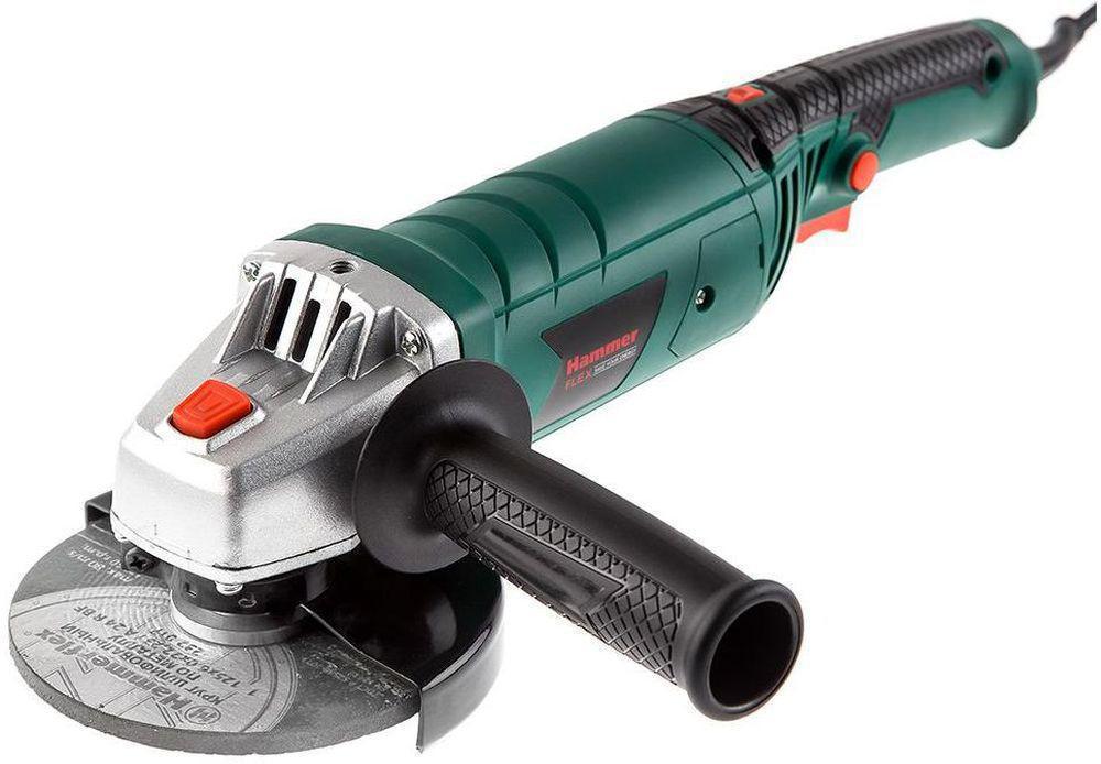 Углошлифовальная машина Hammer USM1200E 1200Вт 11000об/мин рез.шпин.:M14 d=125мм