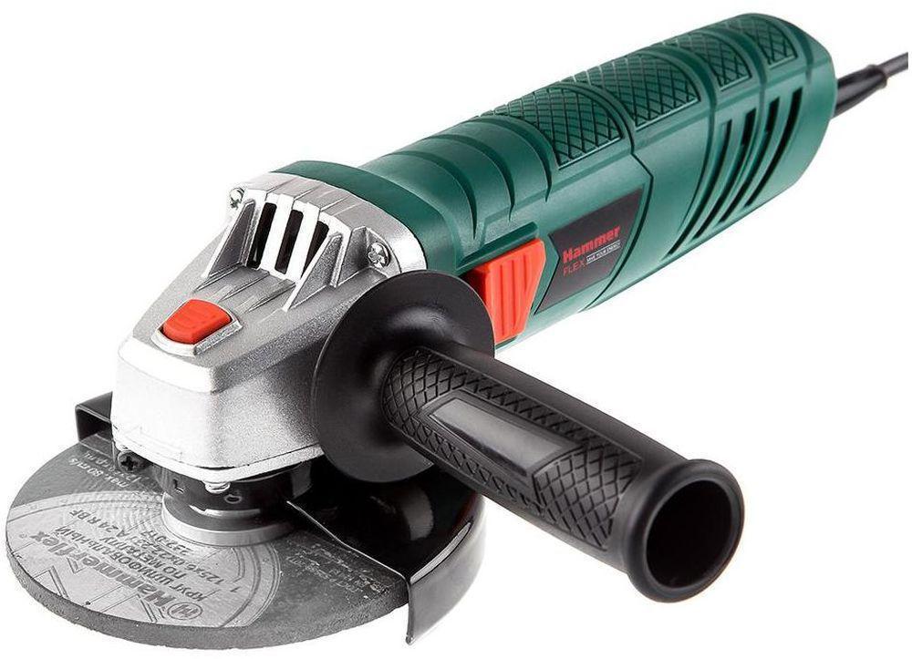 Углошлифовальная машина Hammer USM900D 900Вт 12000об/мин рез.шпин.:M14 d=125мм (501521)