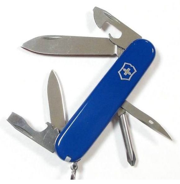 Нож перочинный Victorinox Tinker (1.4603.2R) 91мм 12функц. синий карт.коробка