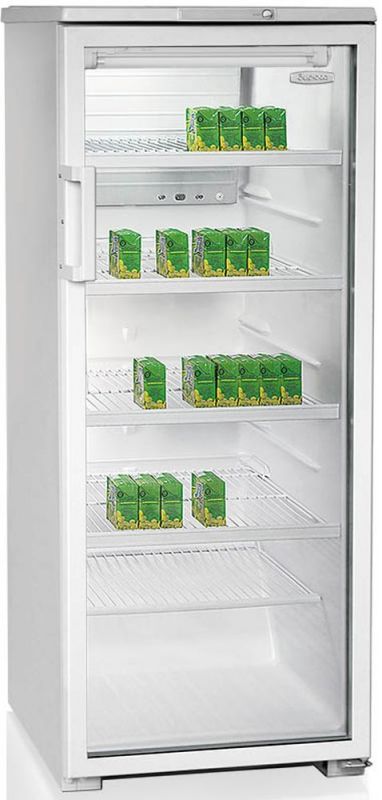 Холодильная витрина Бирюса Б-290 1-нокамерн. белый (однокамерный)