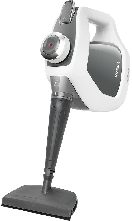 Пароочиститель ручной Kitfort КТ-918-2 1000Вт серый/белый