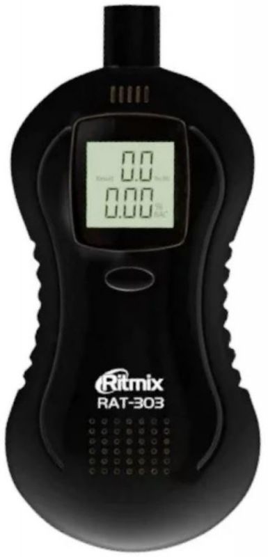 Алкотестер Ritmix RAT-303 полупроводниковый черный
