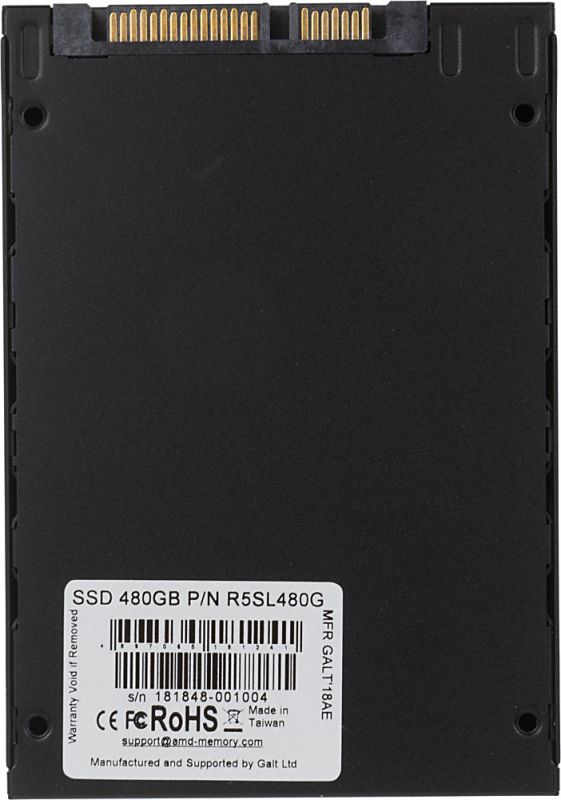 Накопитель SSD AMD SATA-III 480GB R5SL480G Radeon R5 2.5"