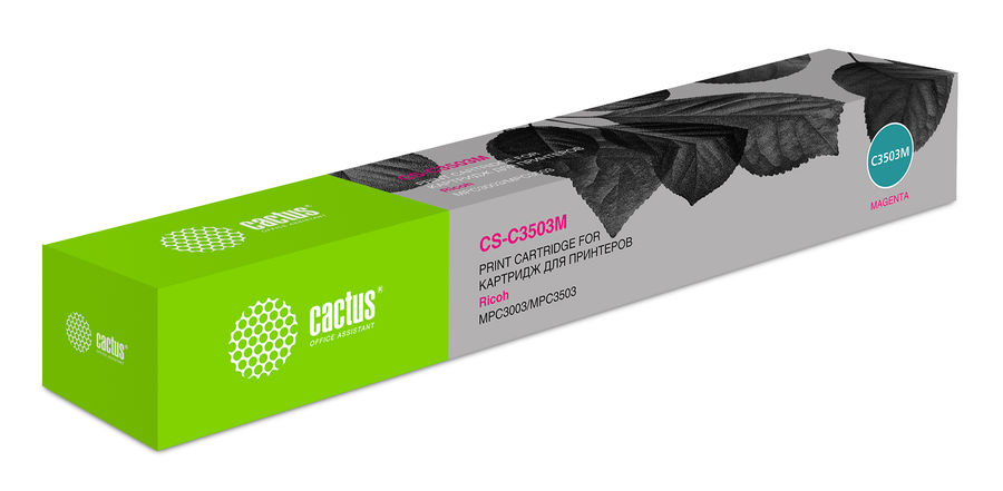 Картридж лазерный Cactus 841819 CS-C3503M пурпурный (18000стр.) для Ricoh MP C3503