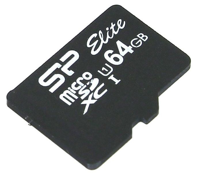 Флеш карта microSDXC 64GB Silicon Power SP064GBSTXBU1V10 w/o adapter