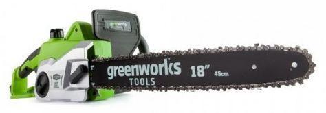 Цепная пила Greenworks GCS2046 от сети 2000Вт дл.шины:18" (45cm) (20037)