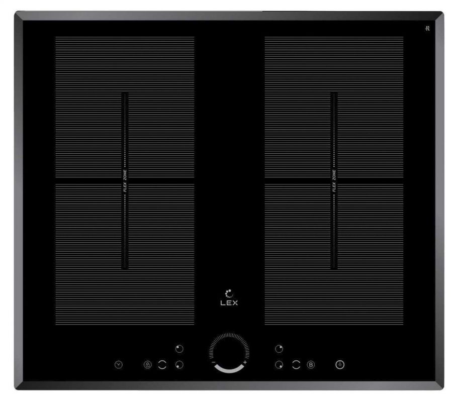 Индукционная варочная поверхность Lex EVI 640 F BL черный