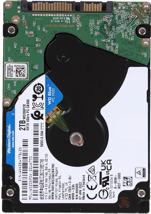 Жесткий диск WD Original SATA-III 2Tb WD20SPZX Notebook Blue (5400rpm) 128Mb 2.5"